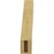 Ekena Millwork 3-inch W x 12-inch D x 16-inch H Geneva Rough Cedar Woodgrain TimberThane Knee Brace, Primed BRCUR03X12X16GNVRCPR - alternate 4